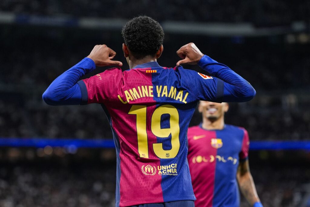 Lamine Yamel is the rising star of Barcelona.