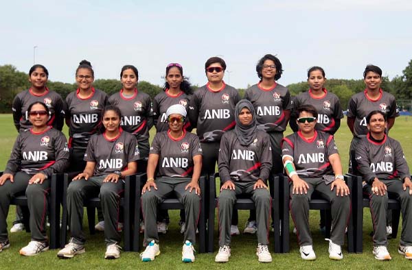 UAE Women's National Cricket Team group photo
