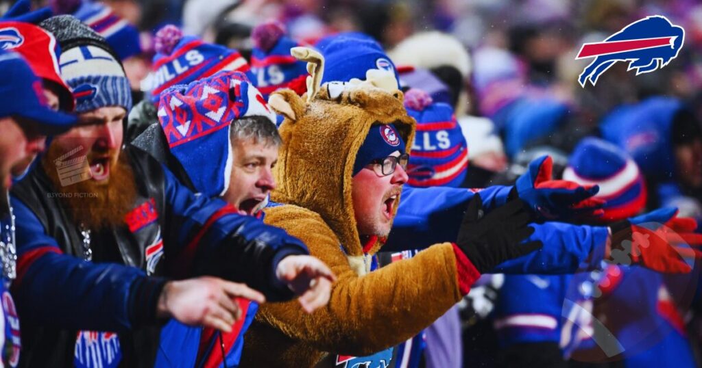 Bills Mafia fan showing team spirit