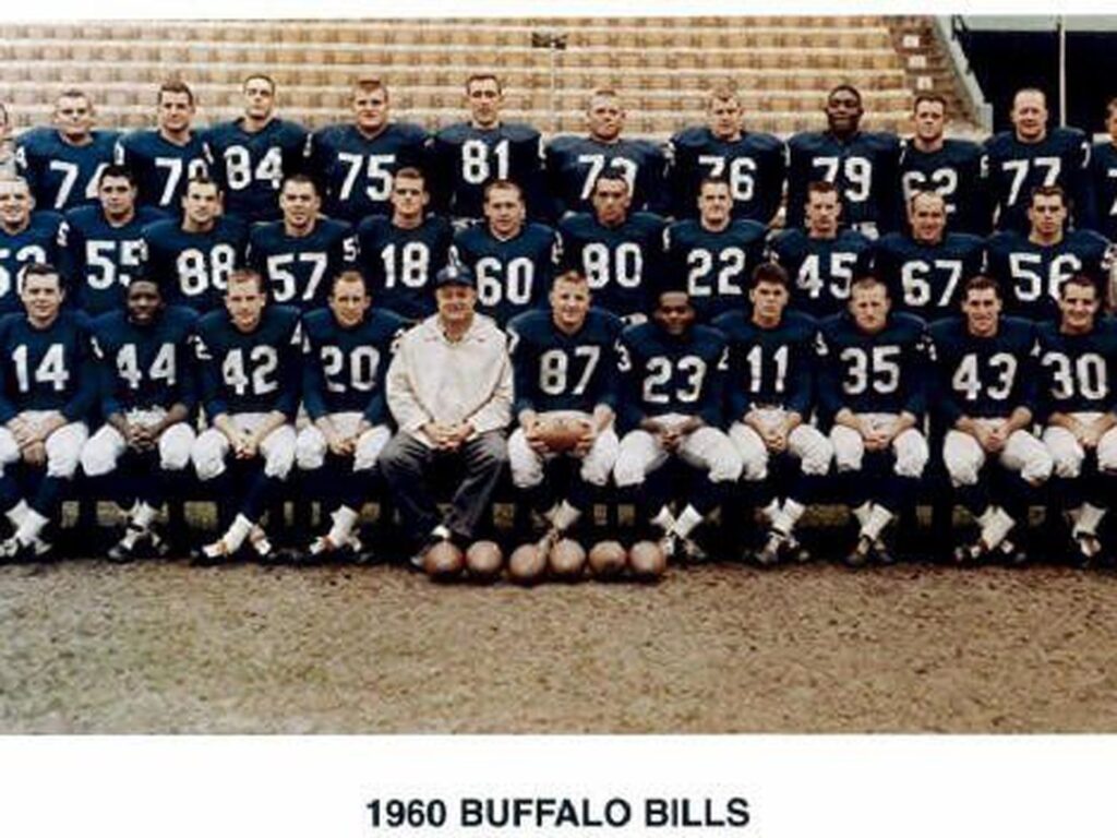 Buffalo Bills 1960 team photo