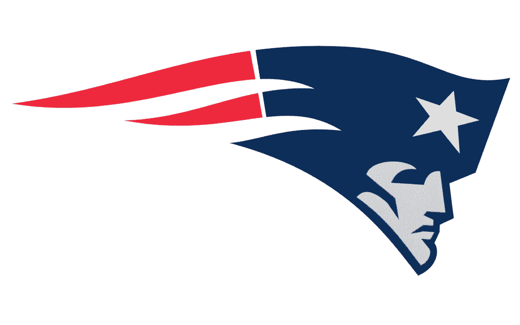The New England Patriots Logo.
