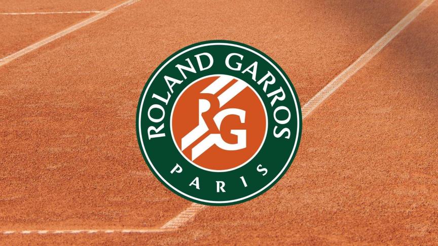This is the official logo of Roland Garros.