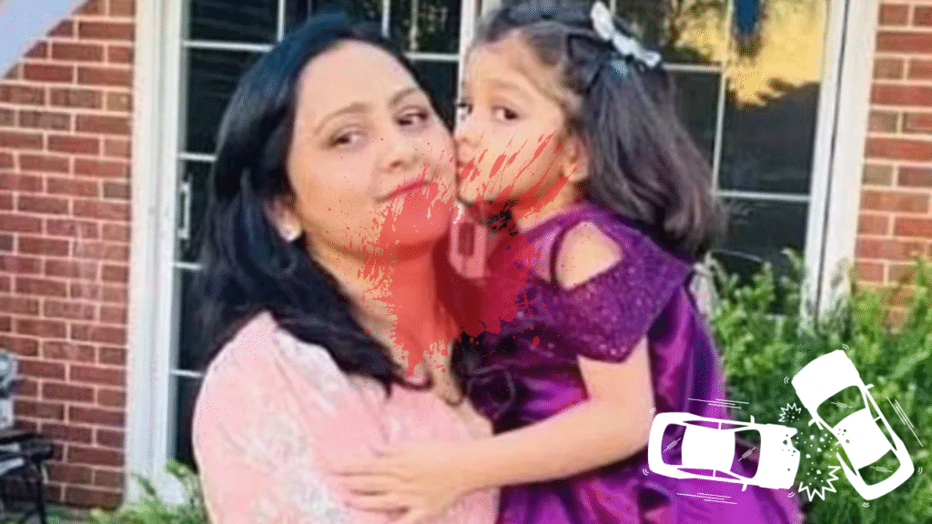 Minaben Patel, 38, with her 5-year-old daughter Krisha Patel
