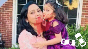 Minaben Patel, 38, with her 5-year-old daughter Krisha Patel