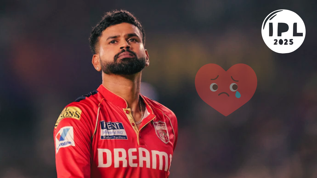 Shreyas Iyer walks off the field dejected after Punjab Kings' narrow loss to Royal Challengers Bengaluru in the IPL 2025 final.